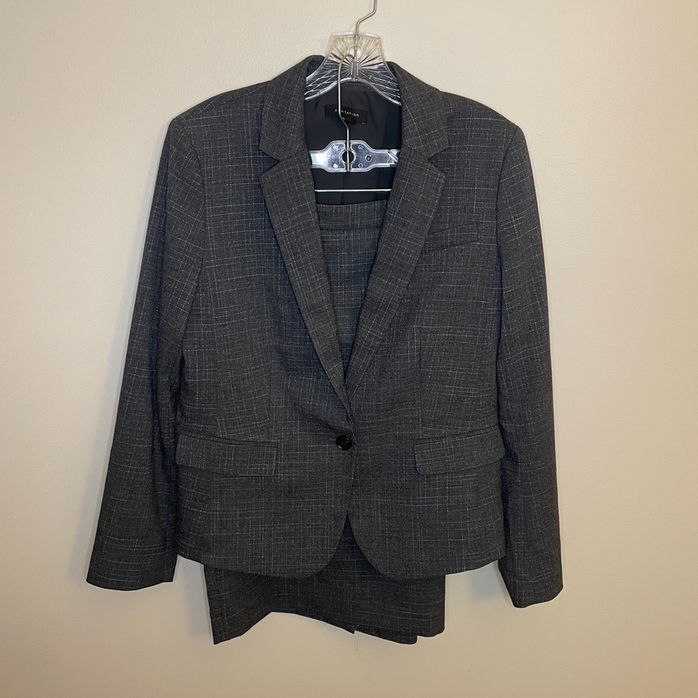 Ann Taylor Gray Suit